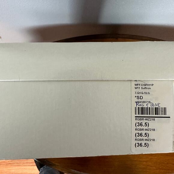 Rag & Bone Gladiator Sandal SIZE 6.5 Tan Festival Gold Ankle Wrap Laces $375 NEW - Picture 10 of 11